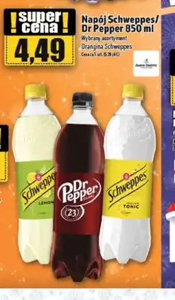 Topaz Napój Schweppes i Dr Pepper oferta