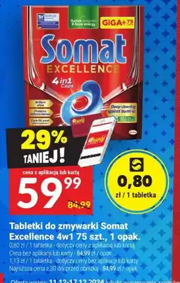 Twój Market Tabletki Somat Excellence 4w1 oferta