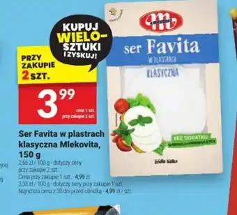 Twój Market Ser Favita w plastrach oferta