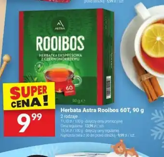 Twój Market Herbata Astra Rooibos 60T oferta