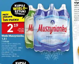 Twój Market Woda Muszynianka oferta