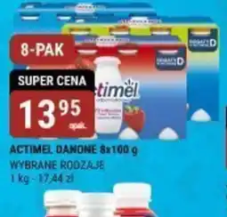 bi1 Actimel Danone 8x100 g oferta