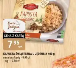 bi1 Kapusta świąteczna u Jedrusia oferta