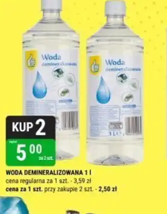 bi1 Woda demineralizowana oferta