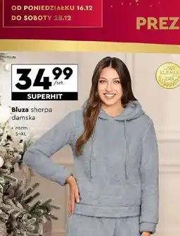 Biedronka Bluza sherpa s-xl oferta