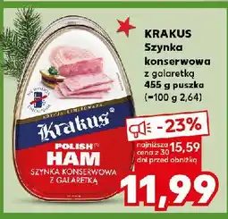 Kaufland Szynka konserwowa Krakus Animex oferta