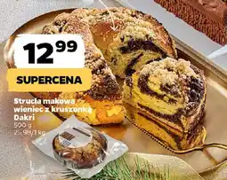 Netto Strucla makowa wieniec z kruszonką oferta