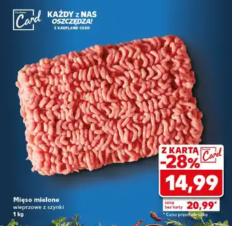 Kaufland Mięso mielone z szynki oferta