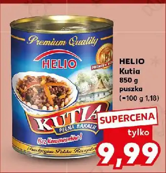 Kaufland Kutia pełna bakalii Helio oferta