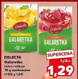 Kaufland Galaretka malinowa Delecta oferta