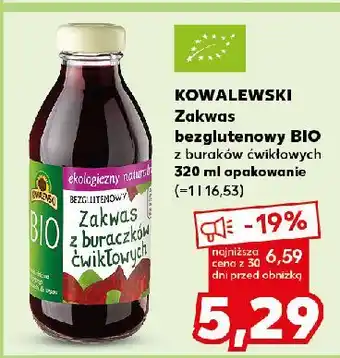 Kaufland Żywy zakwas z buraczków ćwikłowych Kowalewski oferta