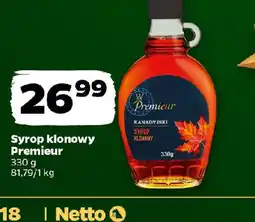 Netto Syrop klonowy Premier oferta