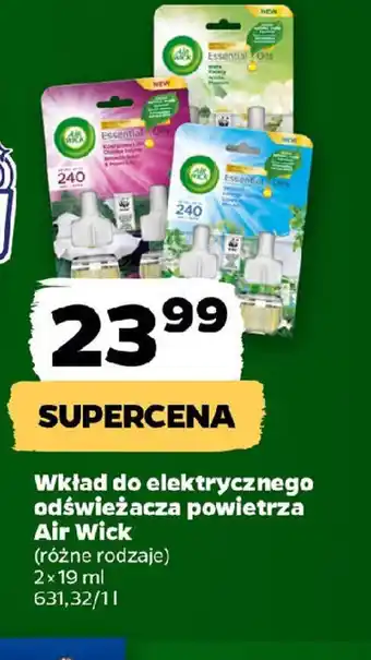 Netto Wkład do elektrycznego odświeżacza powietrza Air Wick oferta