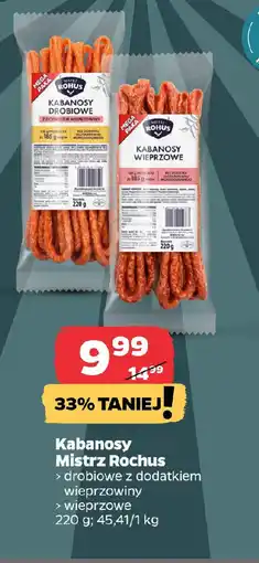 Netto Kabanosy Mistrz Rochus oferta