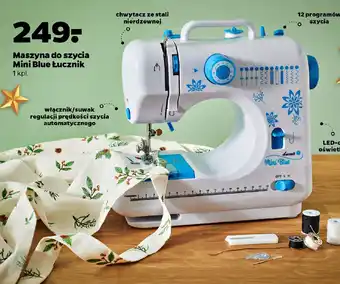 Netto Maszyna do szycia Mini Blue Lucznik oferta