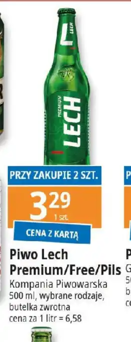 E.Leclerc Piwo Lech Premium/Free/P oferta