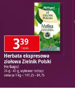 E.Leclerc Herbata ekspresowa ziołowa Zielnik Polski oferta