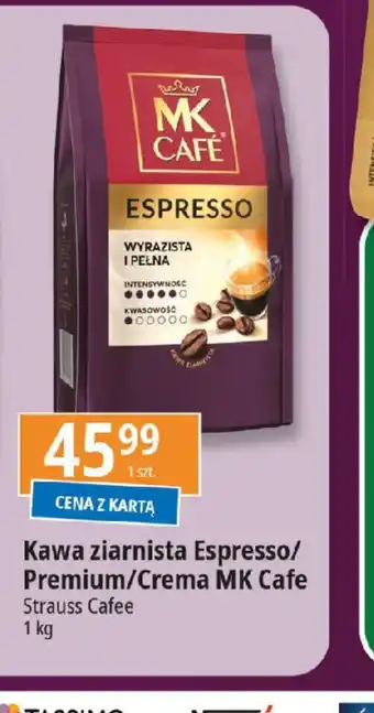 E.Leclerc Kawa ziarnista Espresso/Premium/Crema MK Cafe oferta