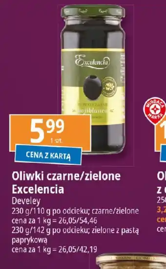 E.Leclerc Oliwki czarne/zielone Excelencia oferta