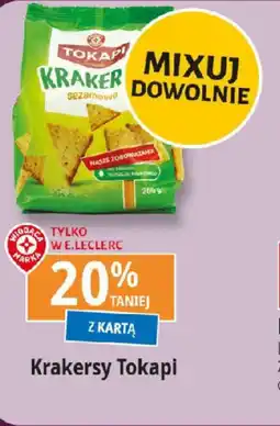 E.Leclerc Krakersy Tokapi oferta