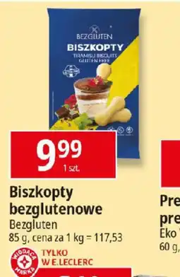 E.Leclerc Biszkopty bezglutenowe oferta