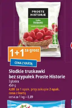 E.Leclerc Słodkie truskawki bez szypułek Proste Historie oferta