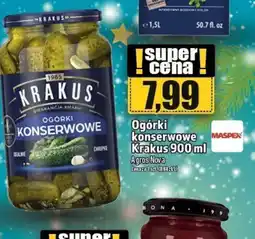 Topaz Ogórki konserwowe Krakus oferta