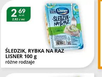 Eurocash Cash & Carry Sledzik, Rybka na Raz Lisner oferta