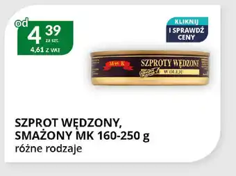 Eurocash Cash & Carry Szprot wędzony, smażony MK oferta