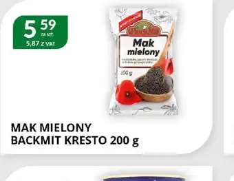 Eurocash Cash & Carry Mak mielony Backmit Kresto oferta