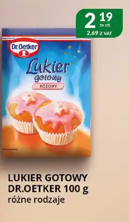 Eurocash Cash & Carry Lukier gotowy Dr.Oetker oferta