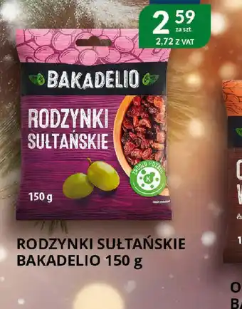 Eurocash Cash & Carry Rodzynki sułtańskie Bakadelio oferta