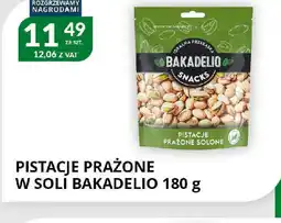 Eurocash Cash & Carry Pistacje prażone w soli Bakadelio oferta