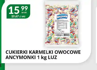 Eurocash Cash & Carry Cukierki karmelki owocowe Ancymonki oferta