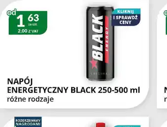 Eurocash Cash & Carry Napój energetyczny Black oferta