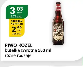 Eurocash Cash & Carry Piwo Kozel oferta