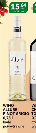 Eurocash Cash & Carry Wino Allure Pinot Grigio oferta