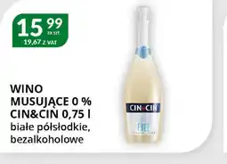 Eurocash Cash & Carry Wino musujące 0% Cin&Cin oferta