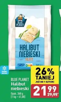 ALDI Halibut niebieski filety Blue Planet oferta