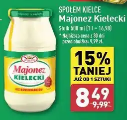 ALDI Majonez kielecki Społem Kielce oferta