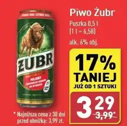 ALDI Piwo Żubr 1768 oferta