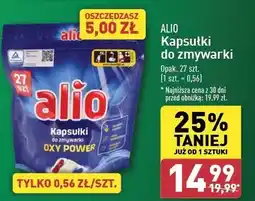 ALDI Kapsułki do zmywarki Alio oferta