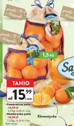 Intermarche Mandarynki Sanlucar oferta