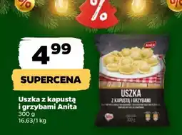 Netto Uszka z kapustą i grzybami Anita oferta