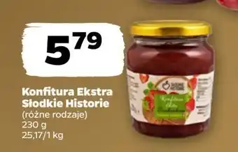 Netto Konfitura ekstra truskawkowa Słodkie Historie oferta