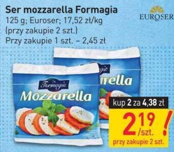 Stokrotka Ser Mozzarella Formagia 125g oferta
