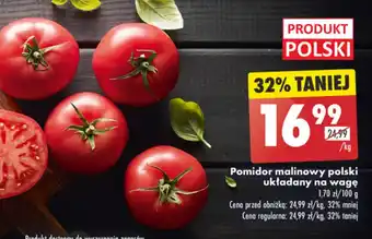 Biedronka Pomidor malinowy polski oferta