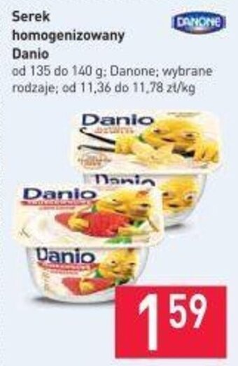 Stokrotka Serek homogenizowany Danio 135-140g oferta