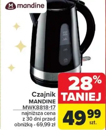 Carrefour Czajnik elektryczny Mandine oferta