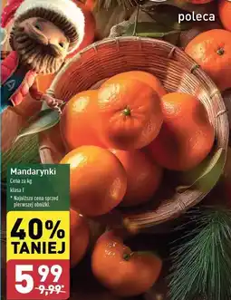 ALDI Mandarynki oferta